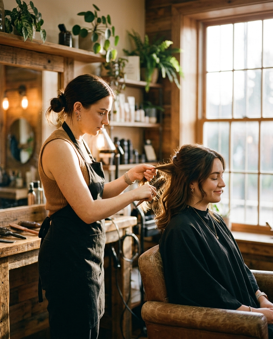 Wendy Weltz – Inhaberin von das haar, der Laden in Chemnitz