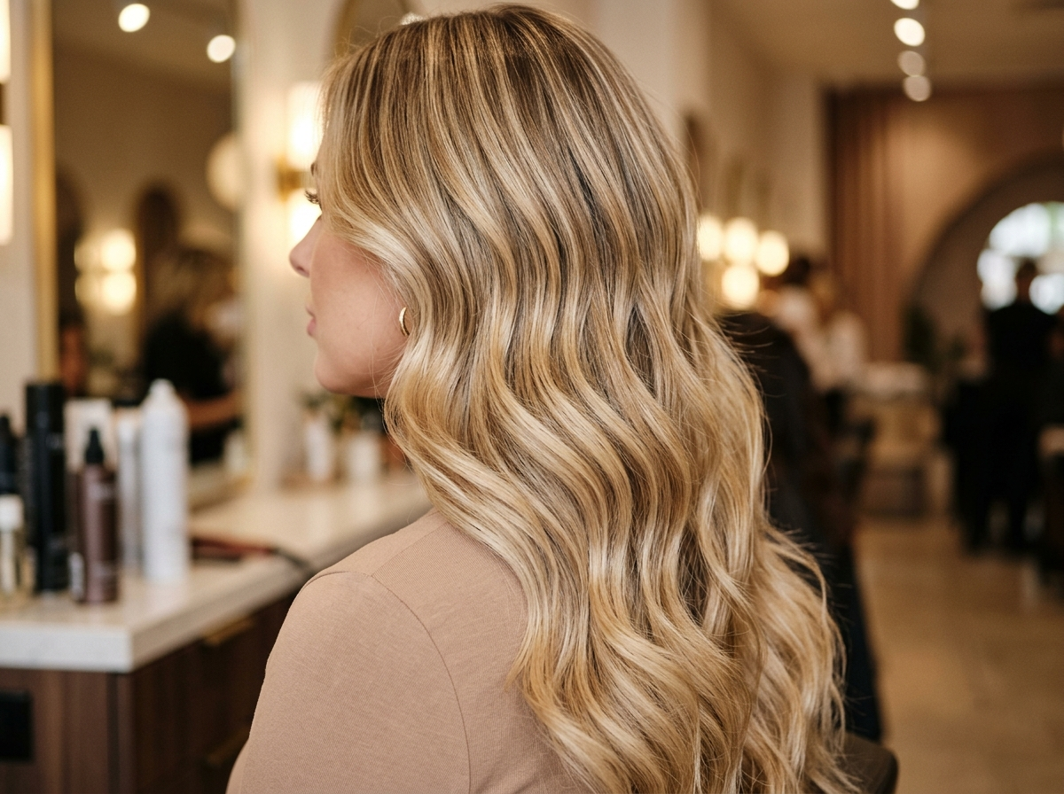 Strähnen und Highlights mit Folientechnik